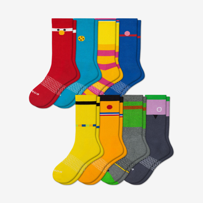 Bombas Sesame Street Calf Sock 8-pack In Sesame Mix | ModeSens