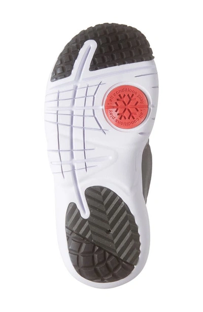 Shop Nike Flex Advance Slip-on Snow Boot In Black/ White/ Smoke Grey/ Red