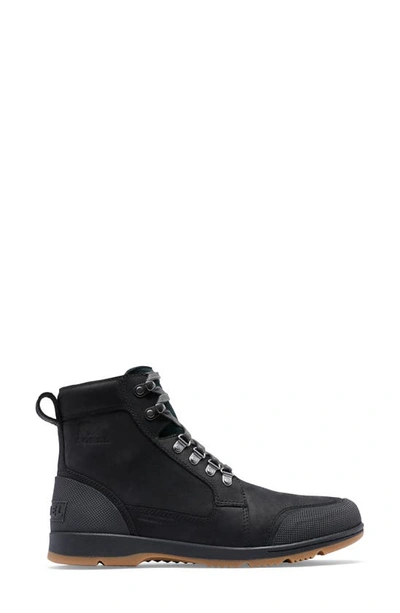 Shop Sorel Ankeny Ii Waterproof Boot In Black/ Coal