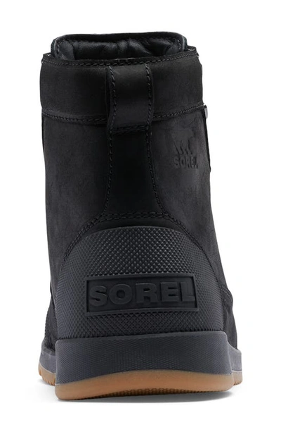 Shop Sorel Ankeny Ii Waterproof Boot In Black/ Coal