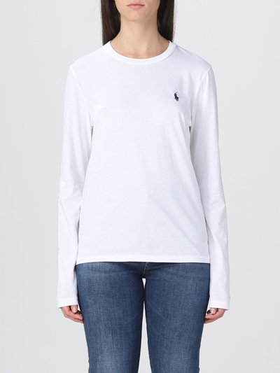 Shop Polo Ralph Lauren T-shirt  Woman In White
