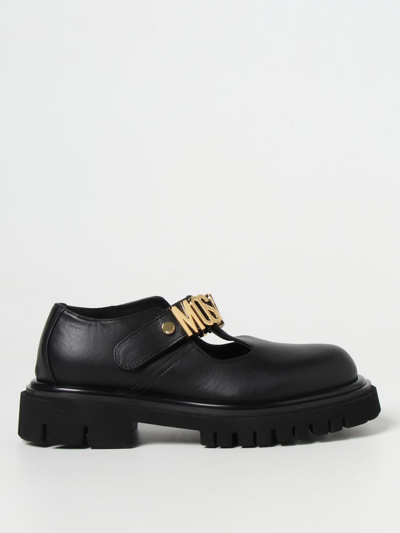 Shop Moschino Couture Loafers  Woman Color Black