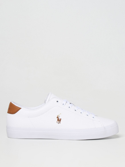 Shop Polo Ralph Lauren Sneakers  Men Color White