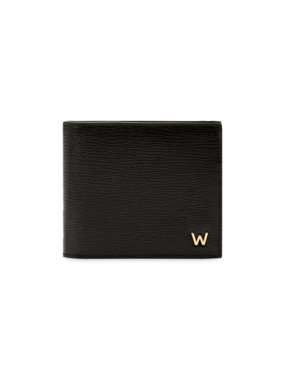 Shop Wolf W Billfold & Coin Wallet In Black