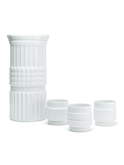 Shop Viso Project Tuerca Cup Set In White