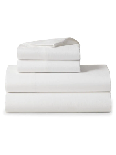 Shop Ralph Lauren Lovan Jacquard Flat Sheet In White