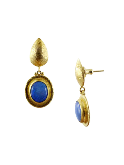 Shop Gurhan Women's Paradiso 24k Yellow Gold & Opal Drop Earrings