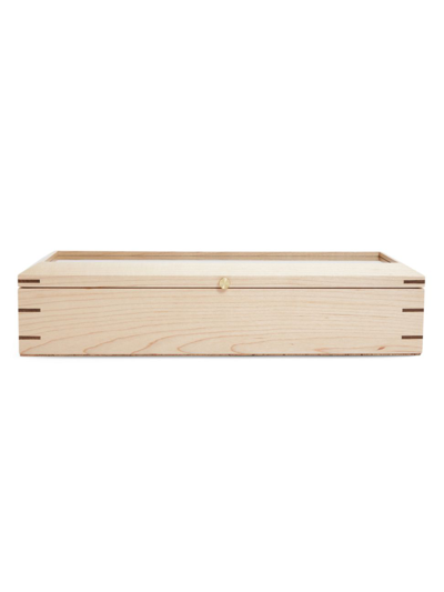 Shop Wolf Flatiron Ii 5-watch Storage Box In Shiftwood