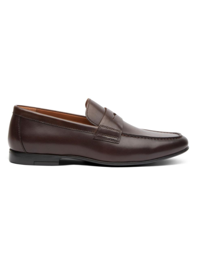 Shop Gordon Rush Men's Morgan Leather Loafers In Brown