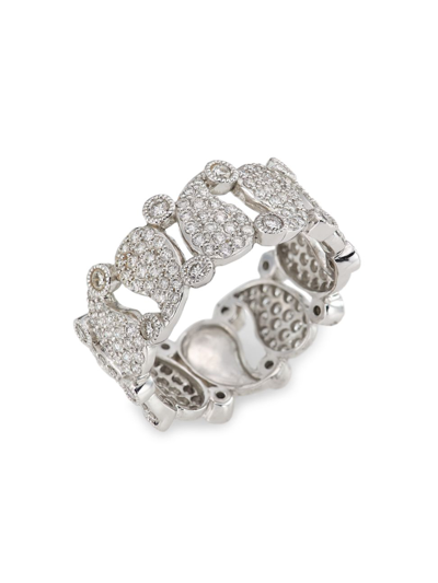 Shop Coomi Women's Vitality 18k White Gold & Diamond Paisley Ring