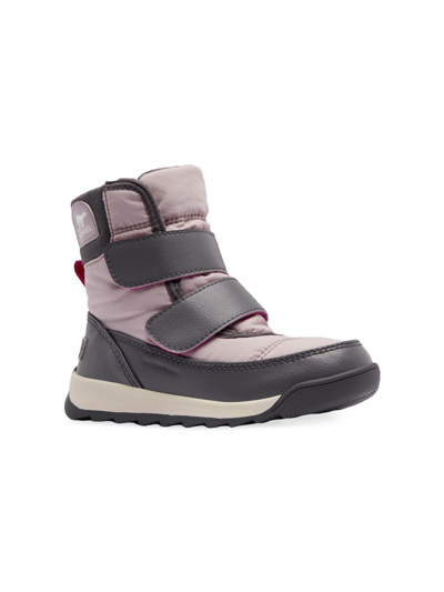 Shop Sorel Little Girl's & Girl's Whitney Faux Fur-lined Boots In Vapor Pulse