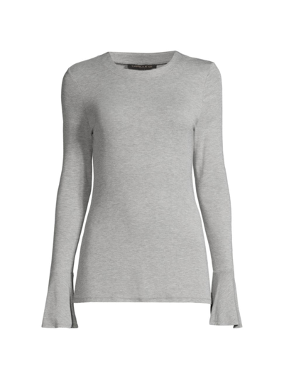 Shop Capsule 121 Women's Polaris Bell-sleeve Top In Grey