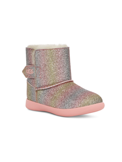 Ugg Baby Girl's Keelan Ombré Glitter Boots In Metallic Rainbow | ModeSens