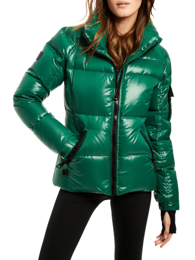 Sam Freestyle Down Puffer Jacket In Grass