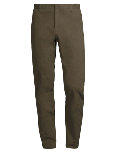 Shop Vince Men's Griffith Cotton Twill Chinos In Frog