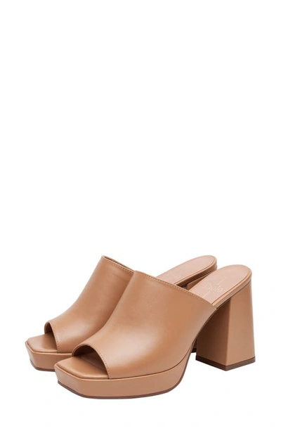 Shop Linea Paolo Elle Platform Sandal In Desert