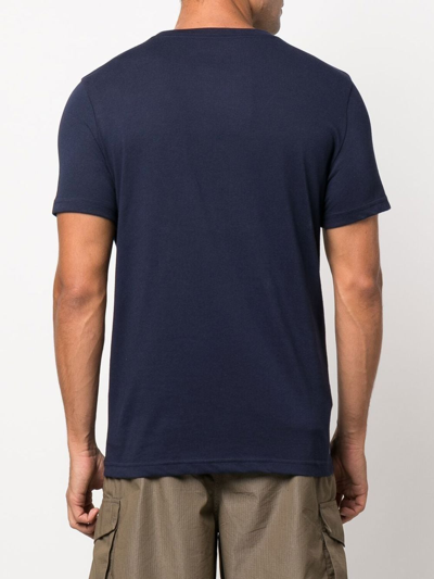 Lacoste Logo-print T-shirt In Blue