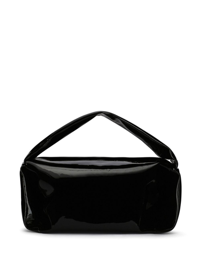 Dolce & Gabbana Patent Tote Bag In Black