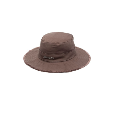Shop Jacquemus Brown Le Bob Artichaut Expedition Hat