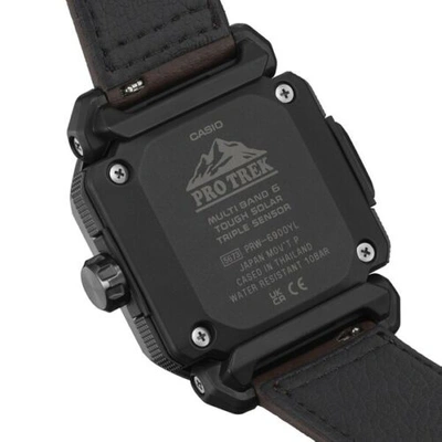 Pre-owned Casio Prw-6900yl-5jf [protrek Climber Line Men's Leather Band] Japan Domestic