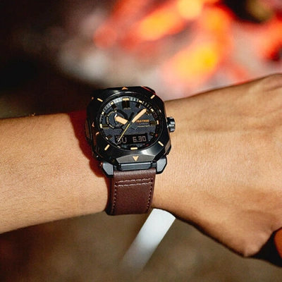 Pre-owned Casio Prw-6900yl-5jf [protrek Climber Line Men's Leather Band] Japan Domestic