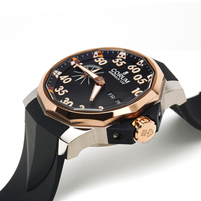 Pre-owned Corum Admiral's Cup Competition 48 Wristwatch A690/04311 Gold Titanium