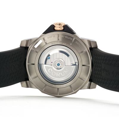 Pre-owned Corum Admiral's Cup Competition 48 Wristwatch A690/04311 Gold Titanium