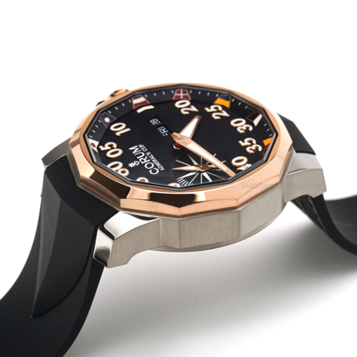 Pre-owned Corum Admiral's Cup Competition 48 Wristwatch A690/04311 Gold Titanium