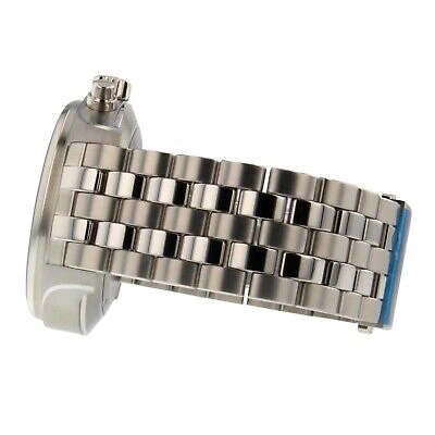Pre-owned Iwc Schaffhausen Iwc Pilot's Le Petit Prince Steel Automatic 43 Mm Blue Dial Watch Iw377717