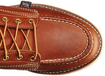 Pre-owned Thorogood 814-4201 American Heritage 8″ Tobacco Toe Maxwear Wedge™ In Brown