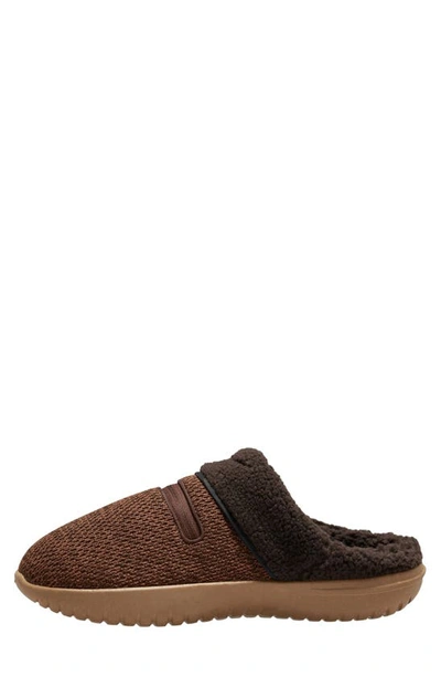Shop Nike Burrow Slipper In Cacao Wow/ Black/ Brown