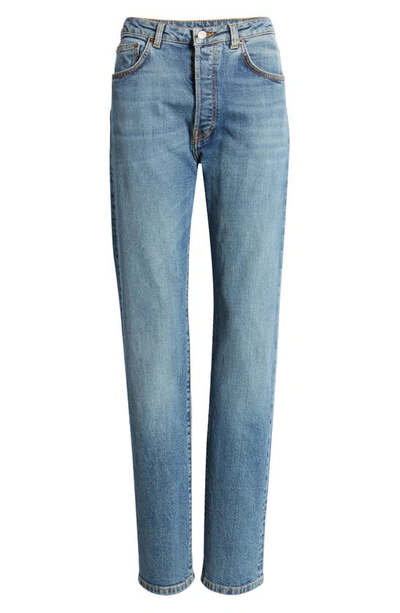 Shop Jeanerica Classic Straight Leg Jeans In Mid -vintage