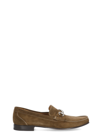 Shop Berwick 1707 Flat Shoes Brown