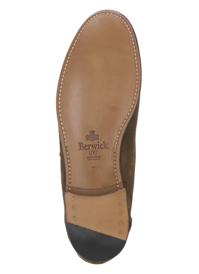 Shop Berwick 1707 Flat Shoes Brown