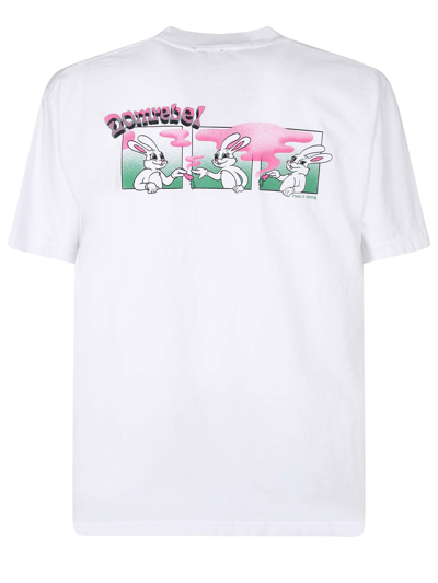 Shop Domrebel Dom Rebel Printed T-shirt In White