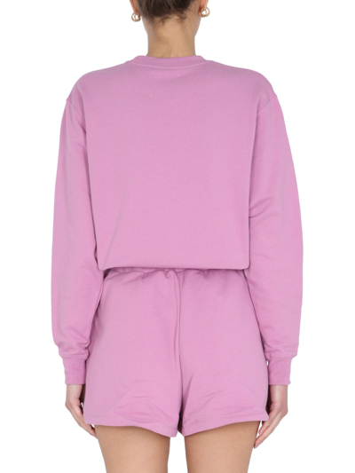 Shop Opening Ceremony Sweatshirt With Logo In Pink