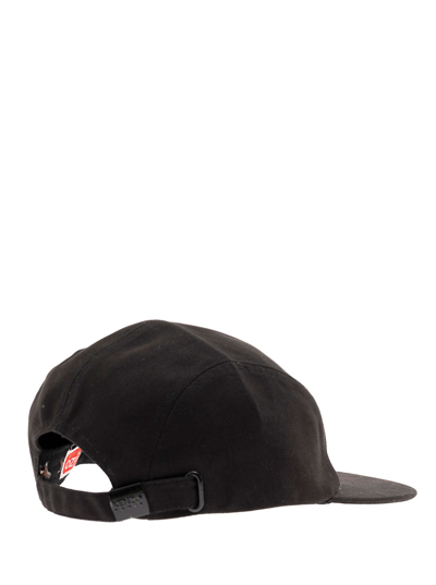 Shop Kenzo Boke Flower Crest Baseball Black Hat Man