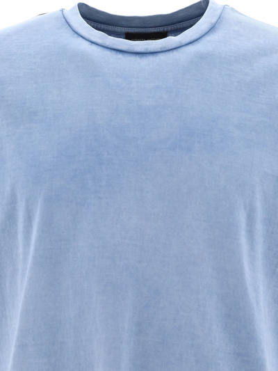 Shop Roberto Collina Washed Out T-shirt In Light Blue