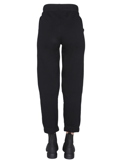 Shop Ganni "isoli" Jogging Pants In Black