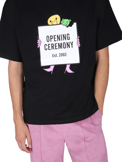 Shop Opening Ceremony "light Bulb" T-shirt In Black