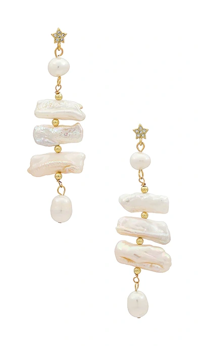 Shop Arms Of Eve Anat Earrings In Gold