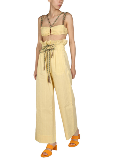 Shop Miista Mara Top In Yellow