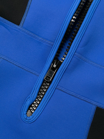 Duskii Long-sleeve Tank Suit In Blue