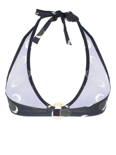 Eres Aube Lune Bikini Top In Blue