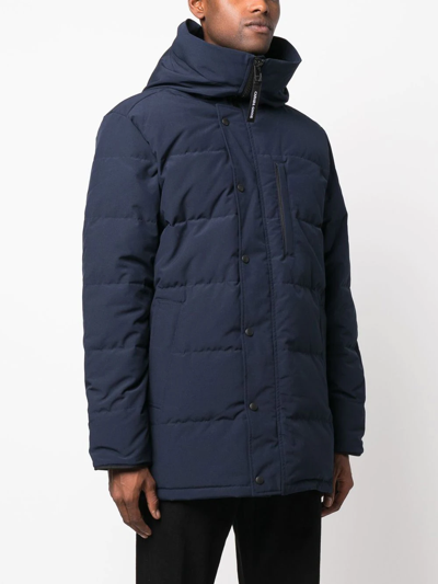 Canada Goose Carson Puffer Coat In Blau