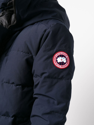 Canada Goose Carson Puffer Coat In Blau