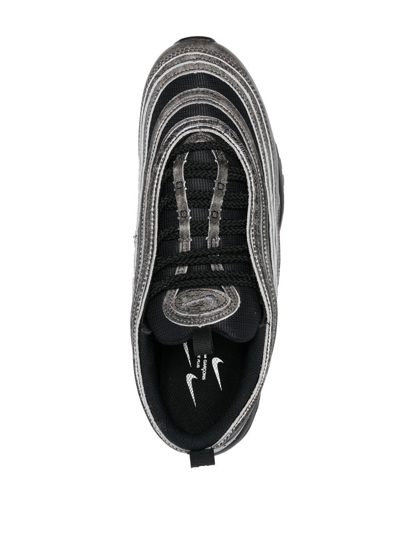 Shop Comme Des Garçons X Nike Air Max 97 Low-top Sneakers In Schwarz