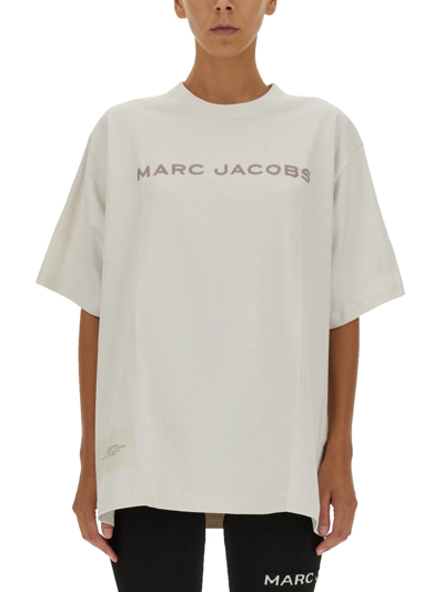 Shop Marc Jacobs Crewneck T-shirt In White