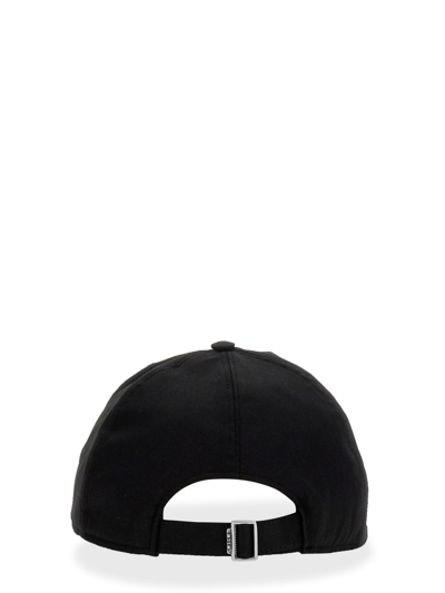 Msgm Baseball Cap In Black