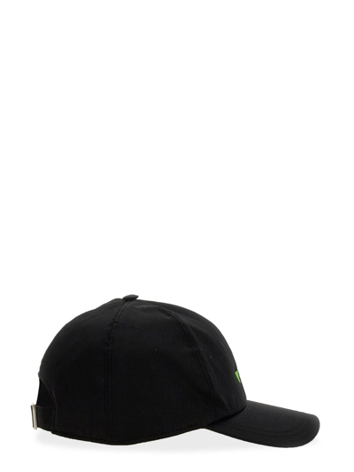 Msgm Baseball Cap In Black